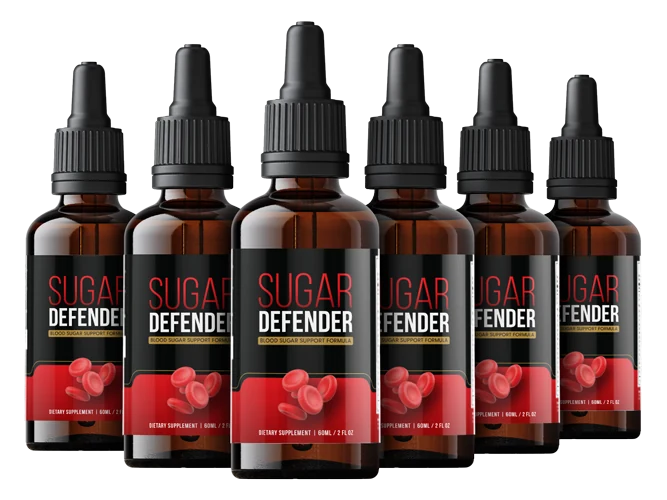 Sugar Defender 6 bottles package
