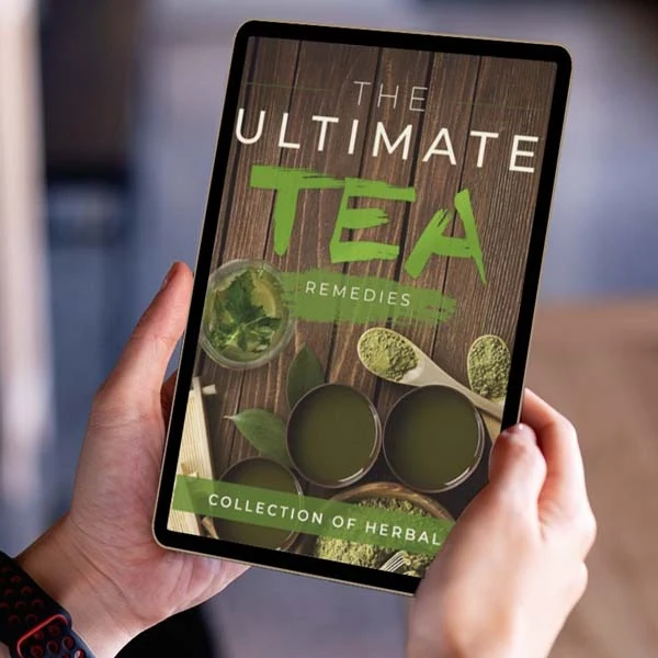 The Ultimate Tea Remedies digital bonus shown with qualifying Sugar Defender packages